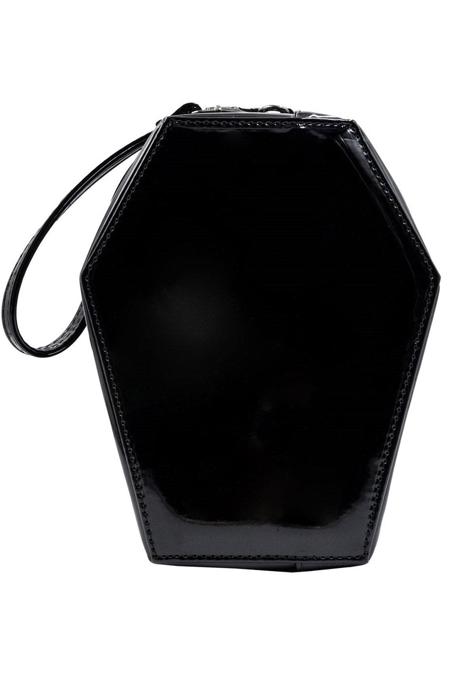 skeleton coffin shaped wallet