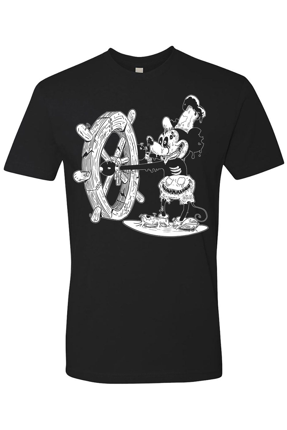 zombie mickey shirt
