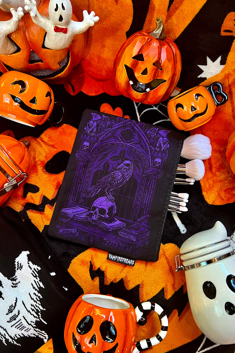 gothic raven bag