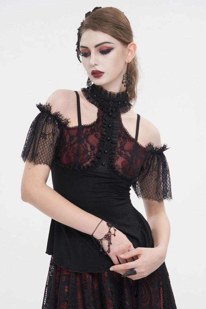 pretty plus size off shoulder blouse