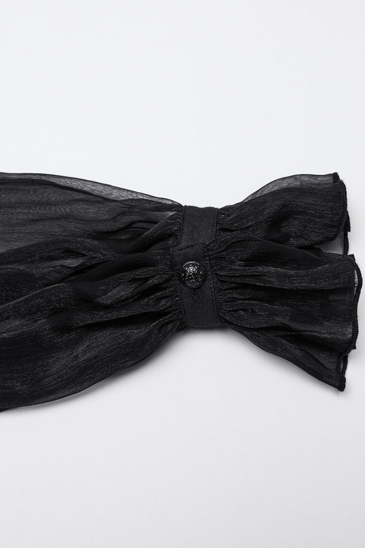 womens cuffed gothic top