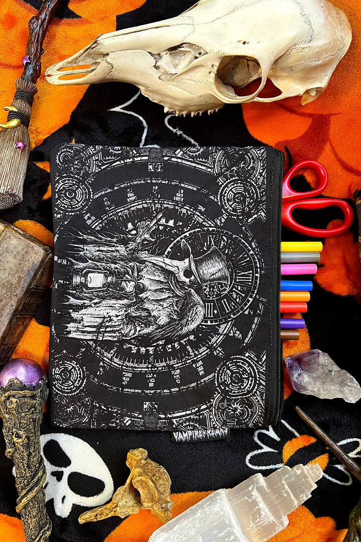 vintage goth travel bag