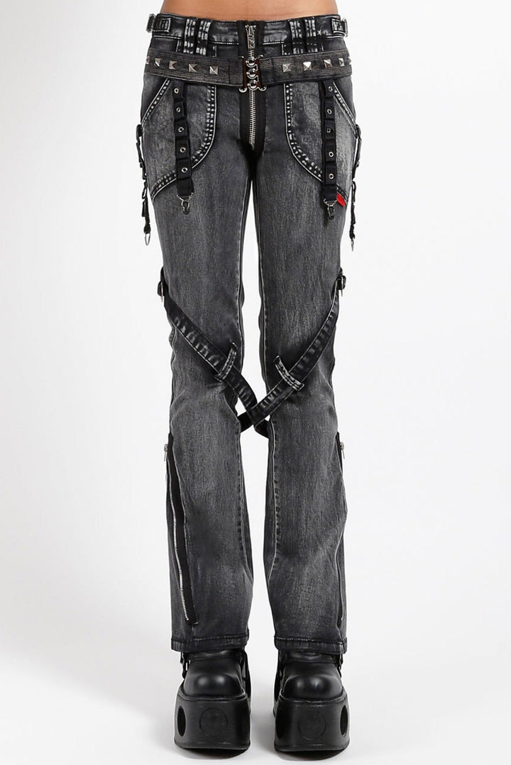 womens vintage wash jeans