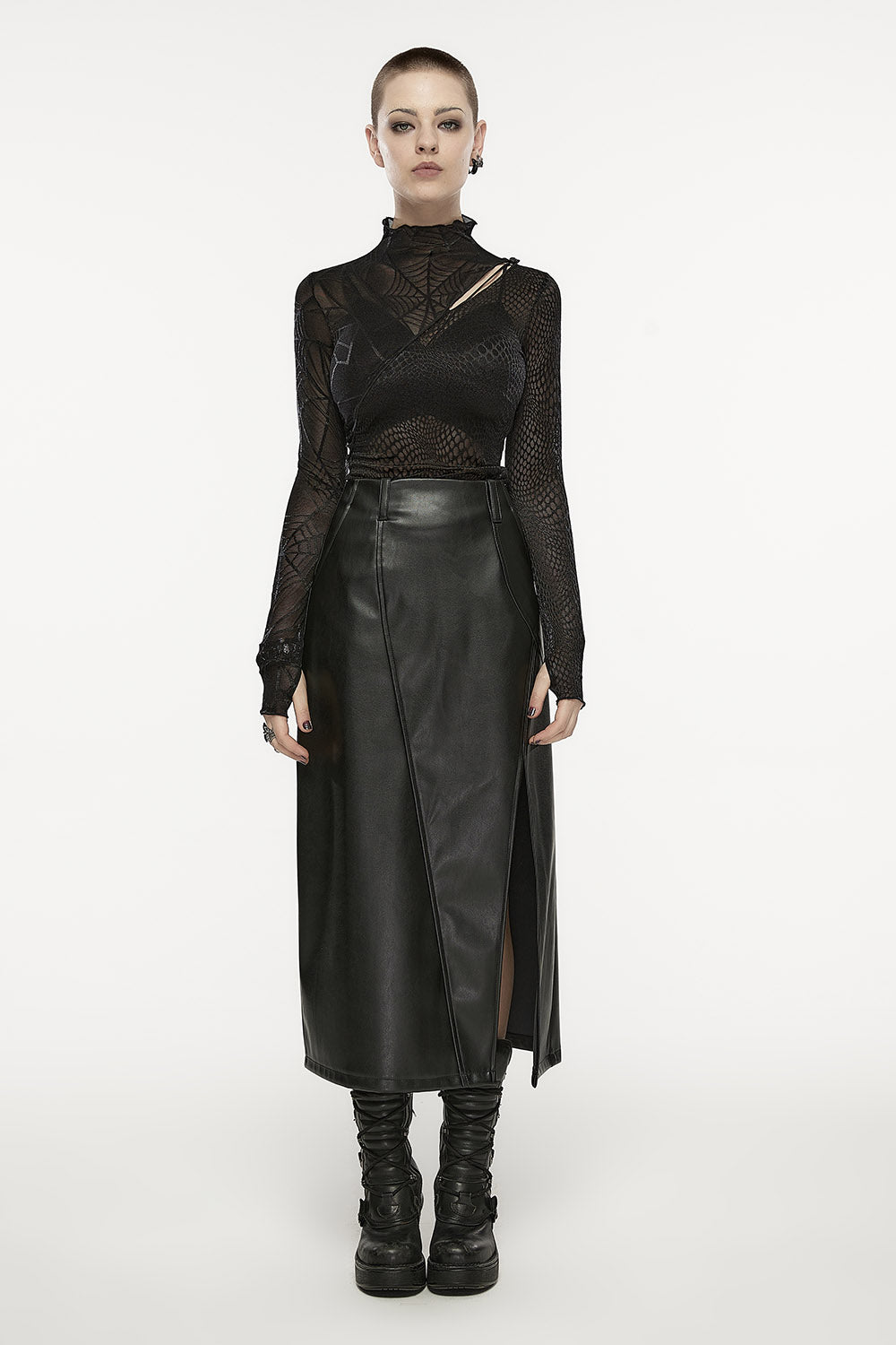 Macabre Mesh Top