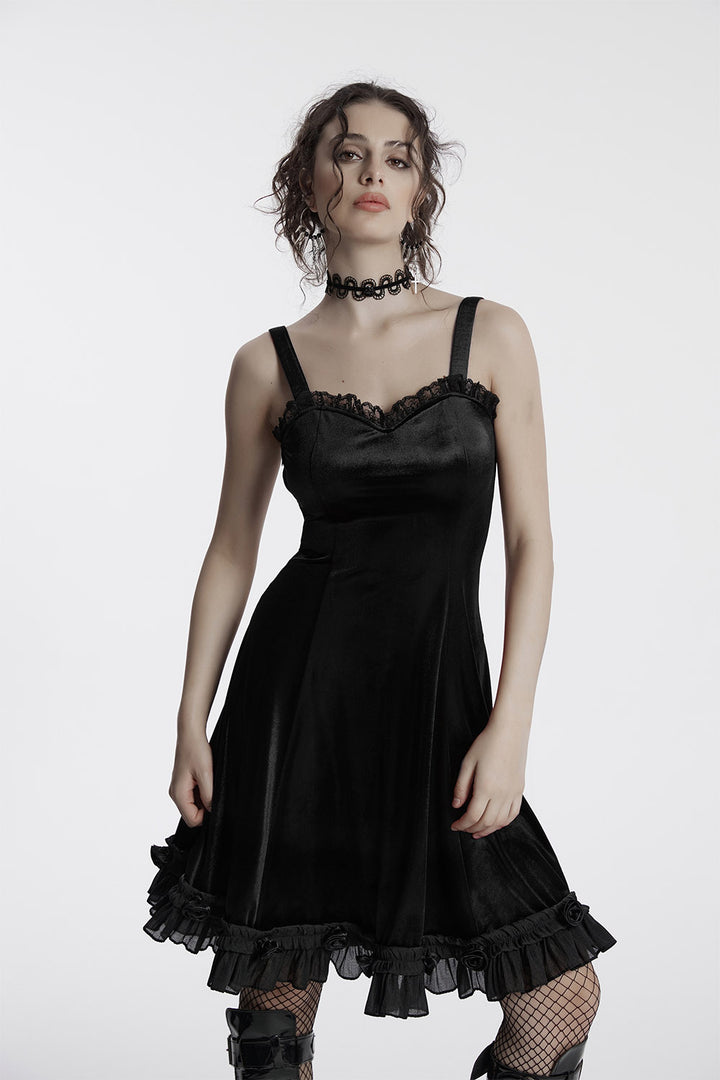 sweetheart neckline gothic dress