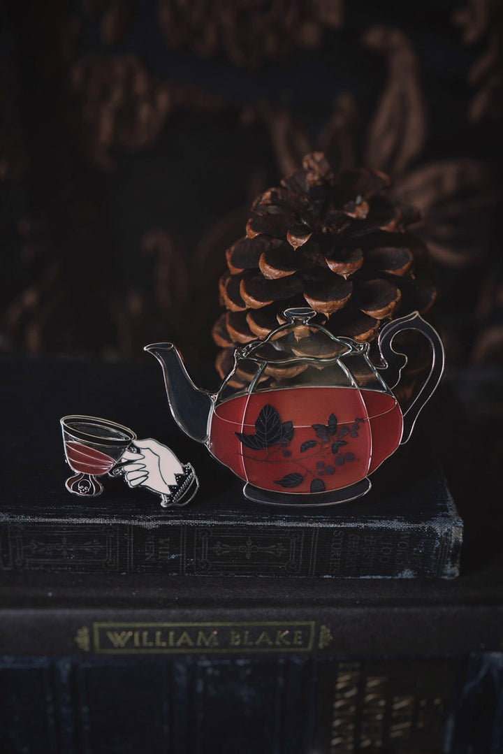 enamel spooky pin