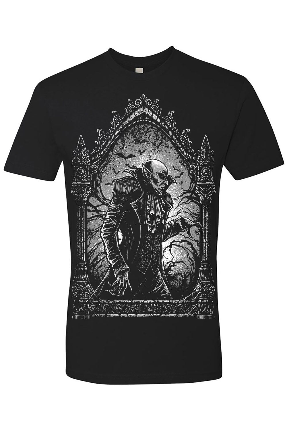 mens gothic architecture shirt