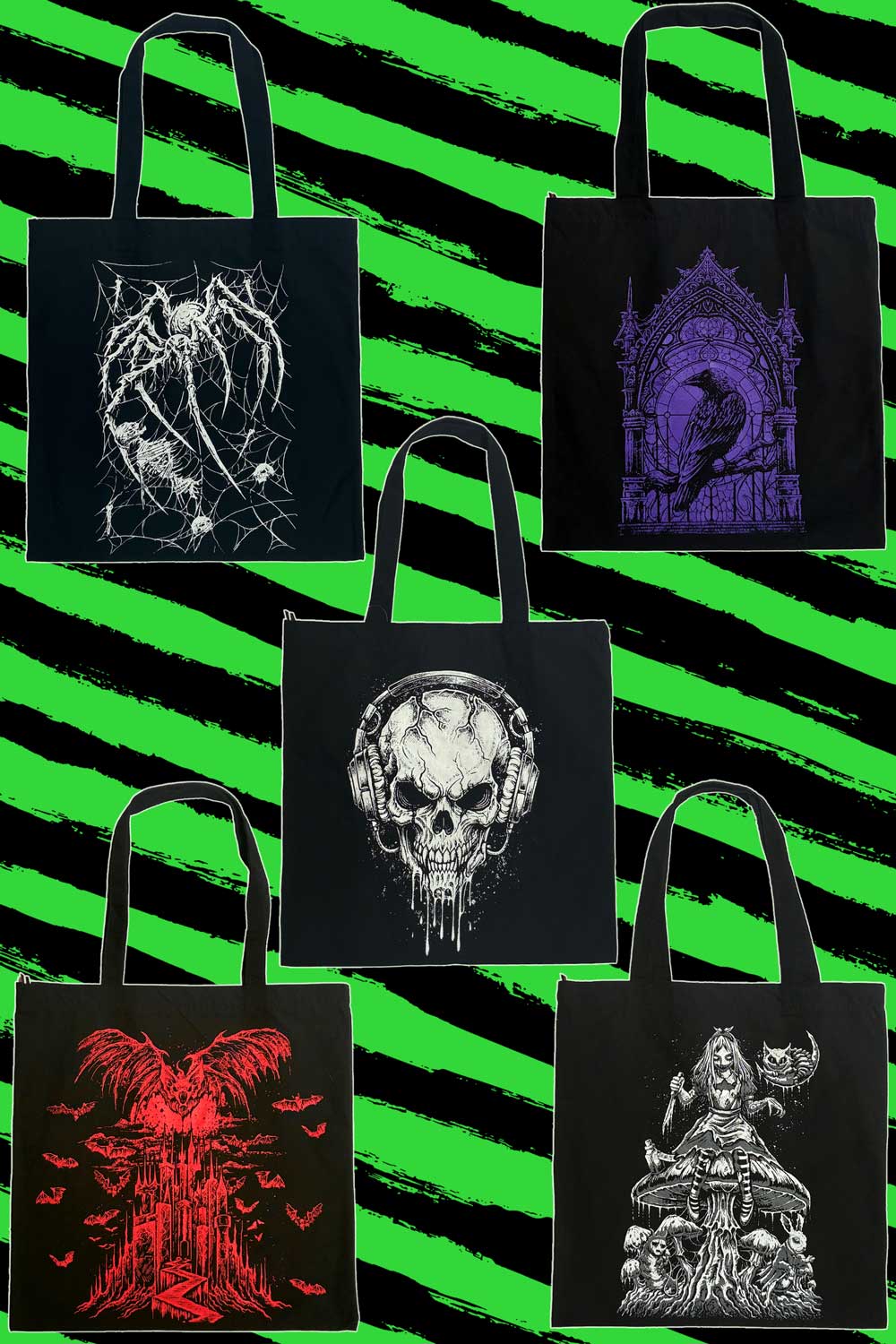 Zipper Tote Bag – VampireFreaks