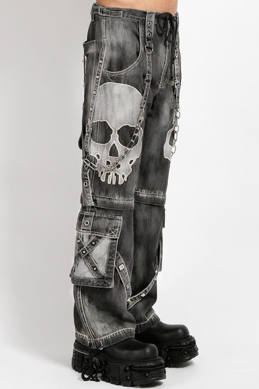 distressed baggy cargo pants