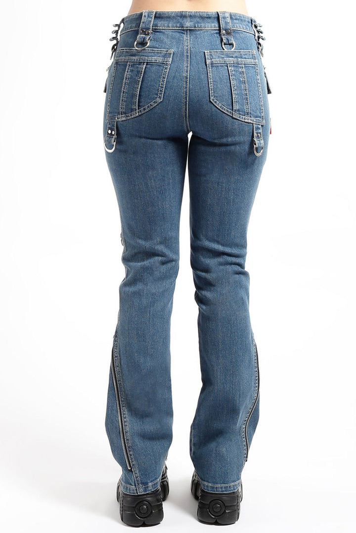 womens highwaisted tripp nyc flared pants