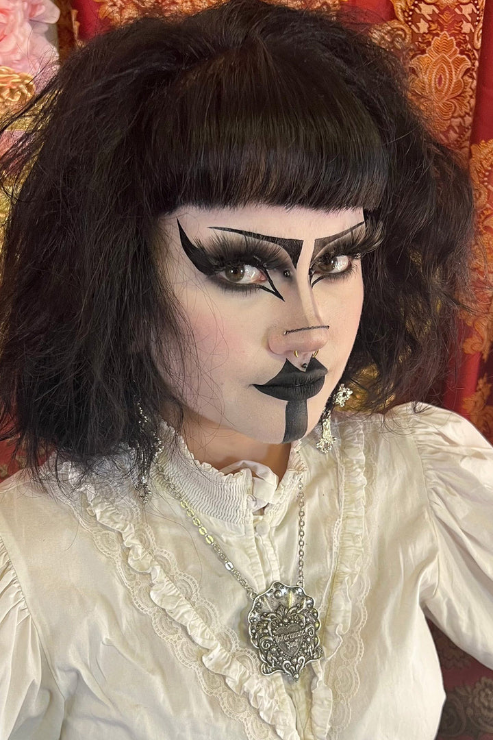 vintage goth necklace