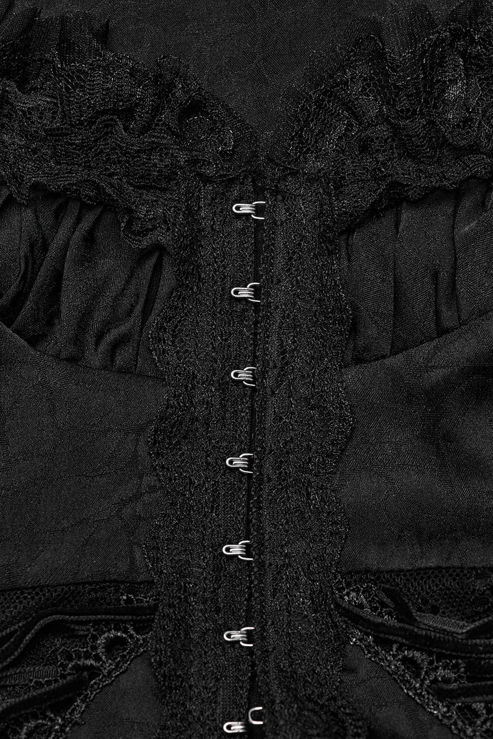 womens gothic long sleeve top