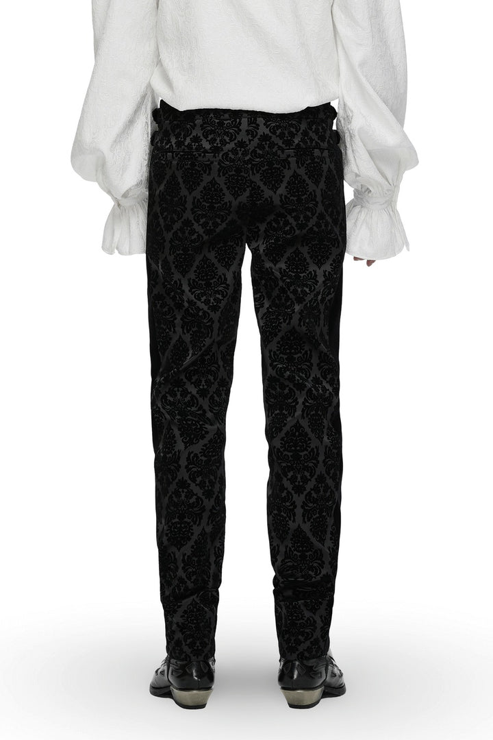 mens gothic vampire black pants