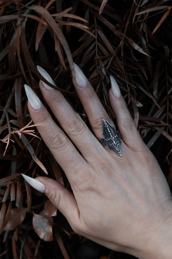 goth cathedral ring
