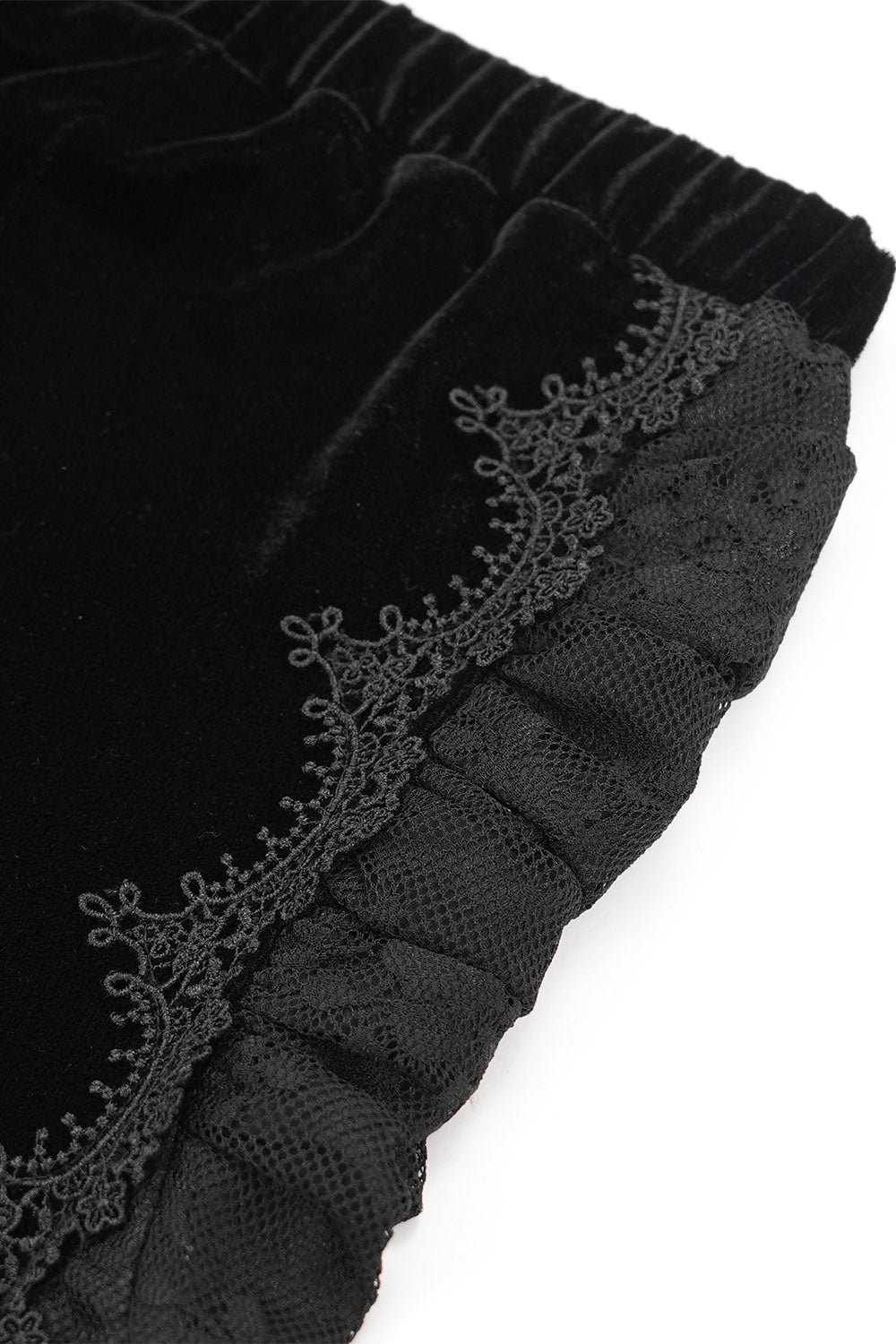 high-waisted whimsigoth embroidered flares