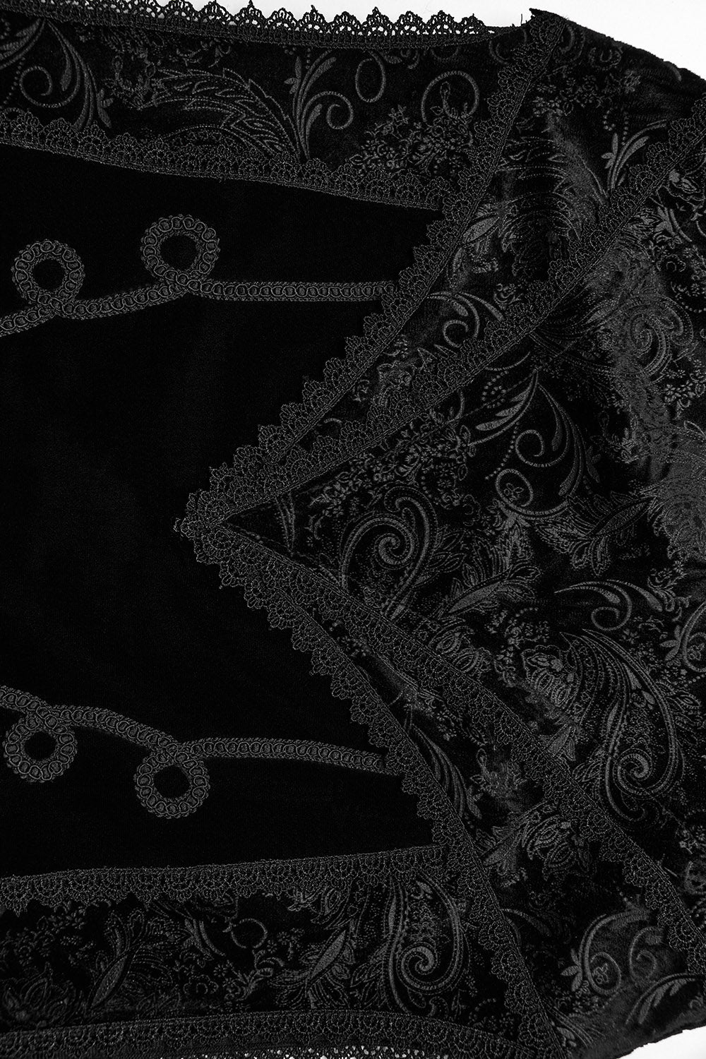 beautiful vampire goth maxi length skirt