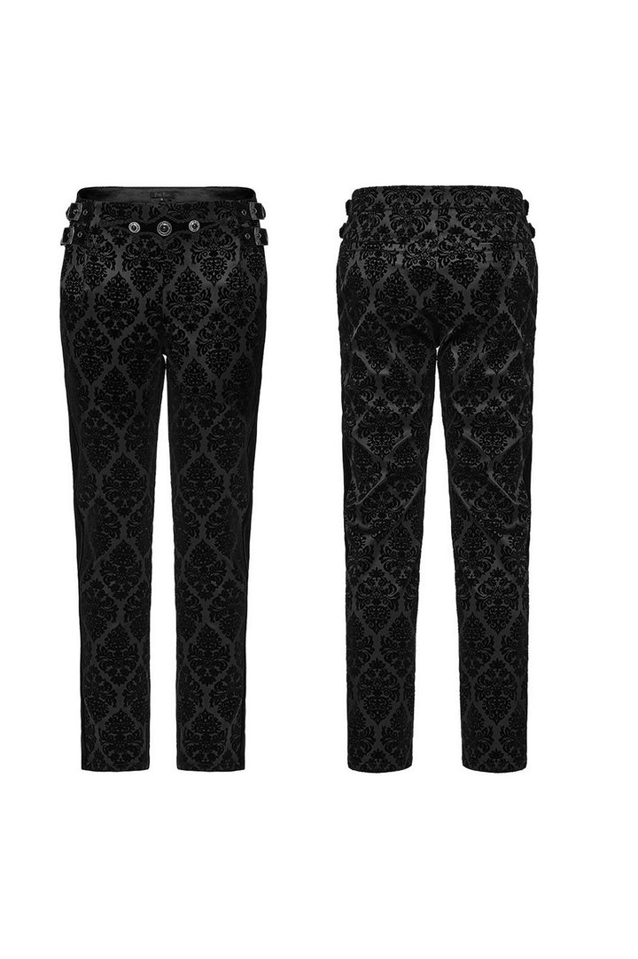 mens buckled vampire gothic pants