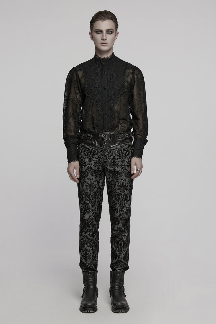 mens vampire gothic pants