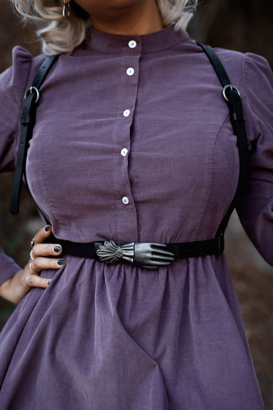 vintage gothic belt