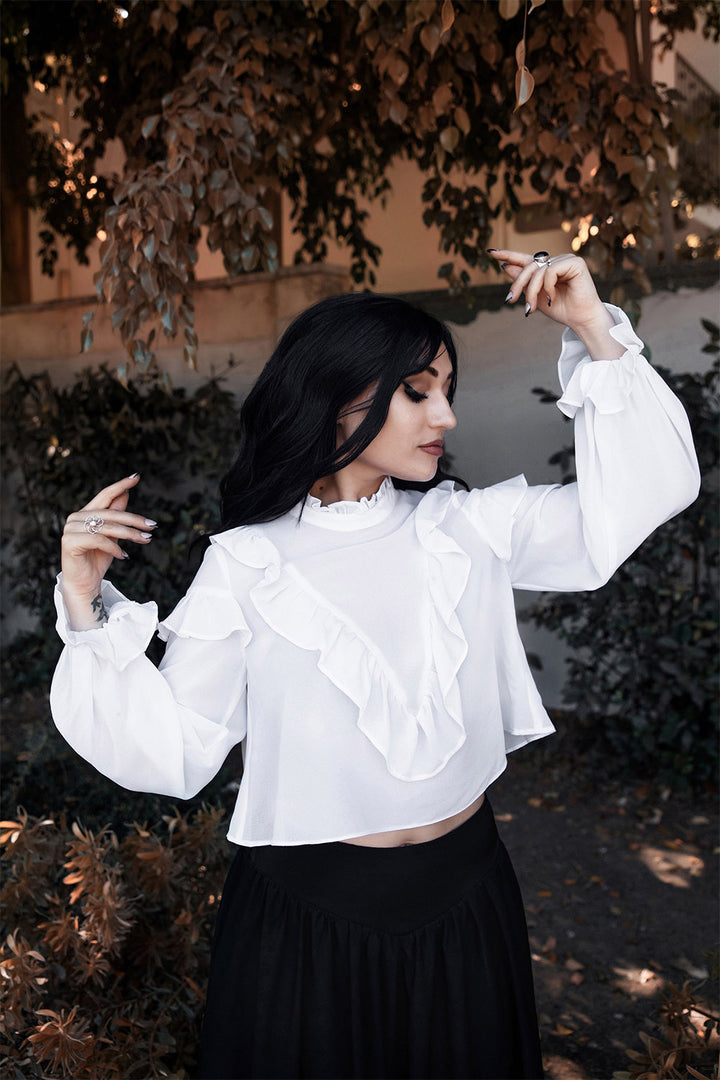 womens victorian gothic top
