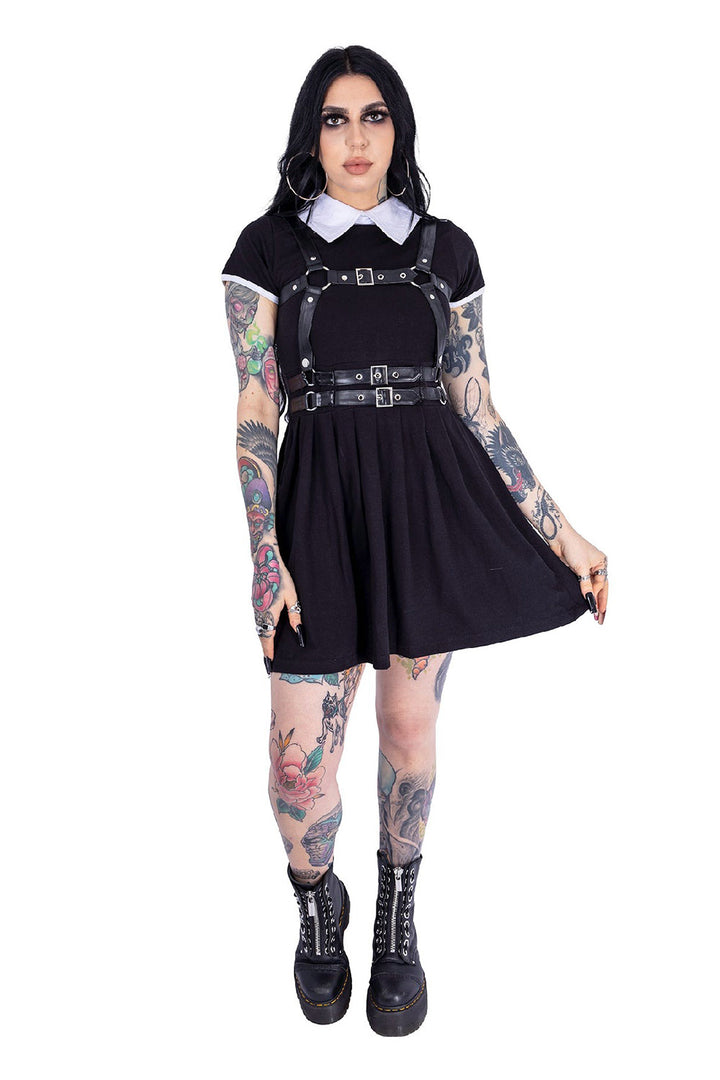 wednesday addams inspired dress