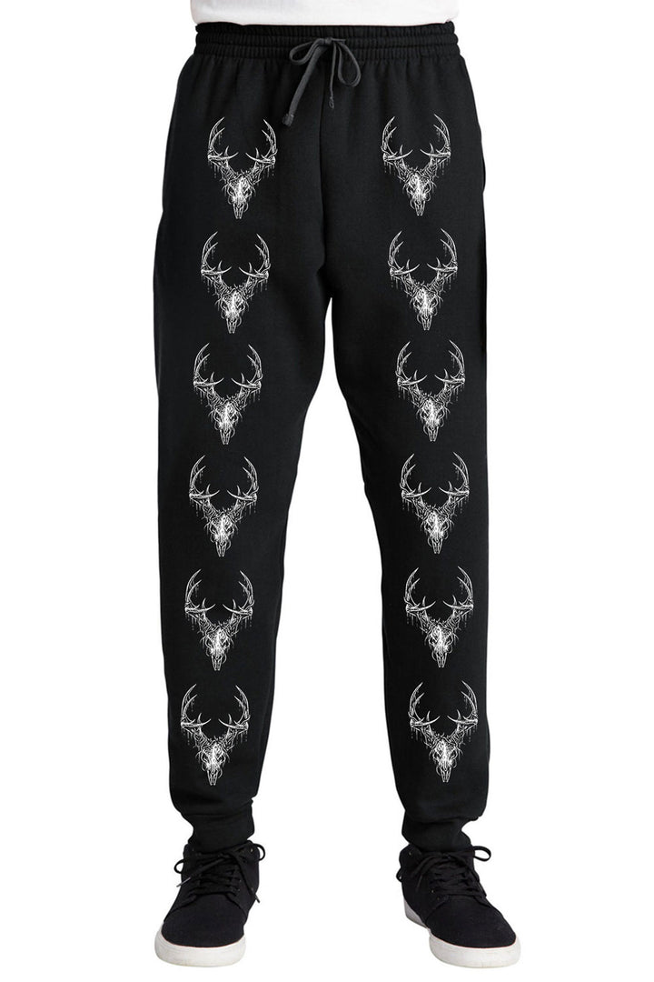wendigo skull joggers