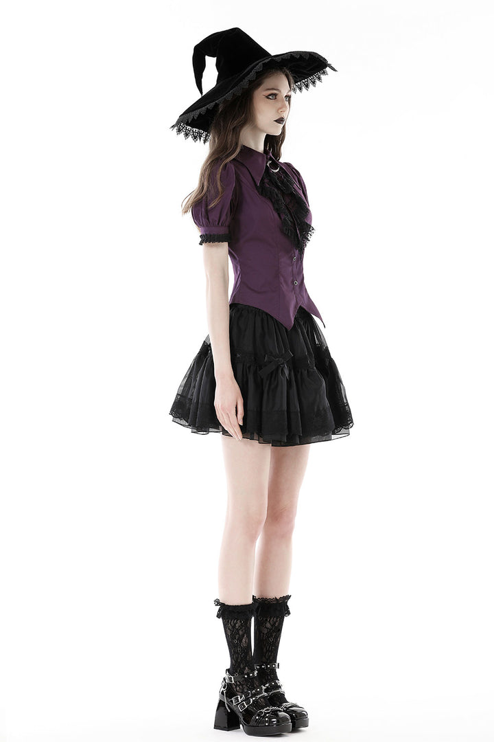 goth academia top