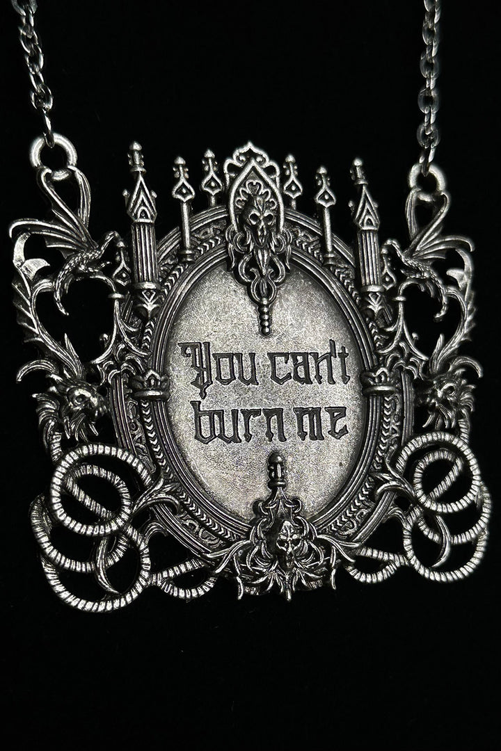 gothic architecture necklace