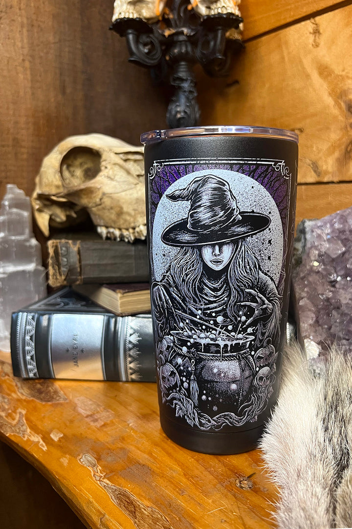 spiderweb travel mug