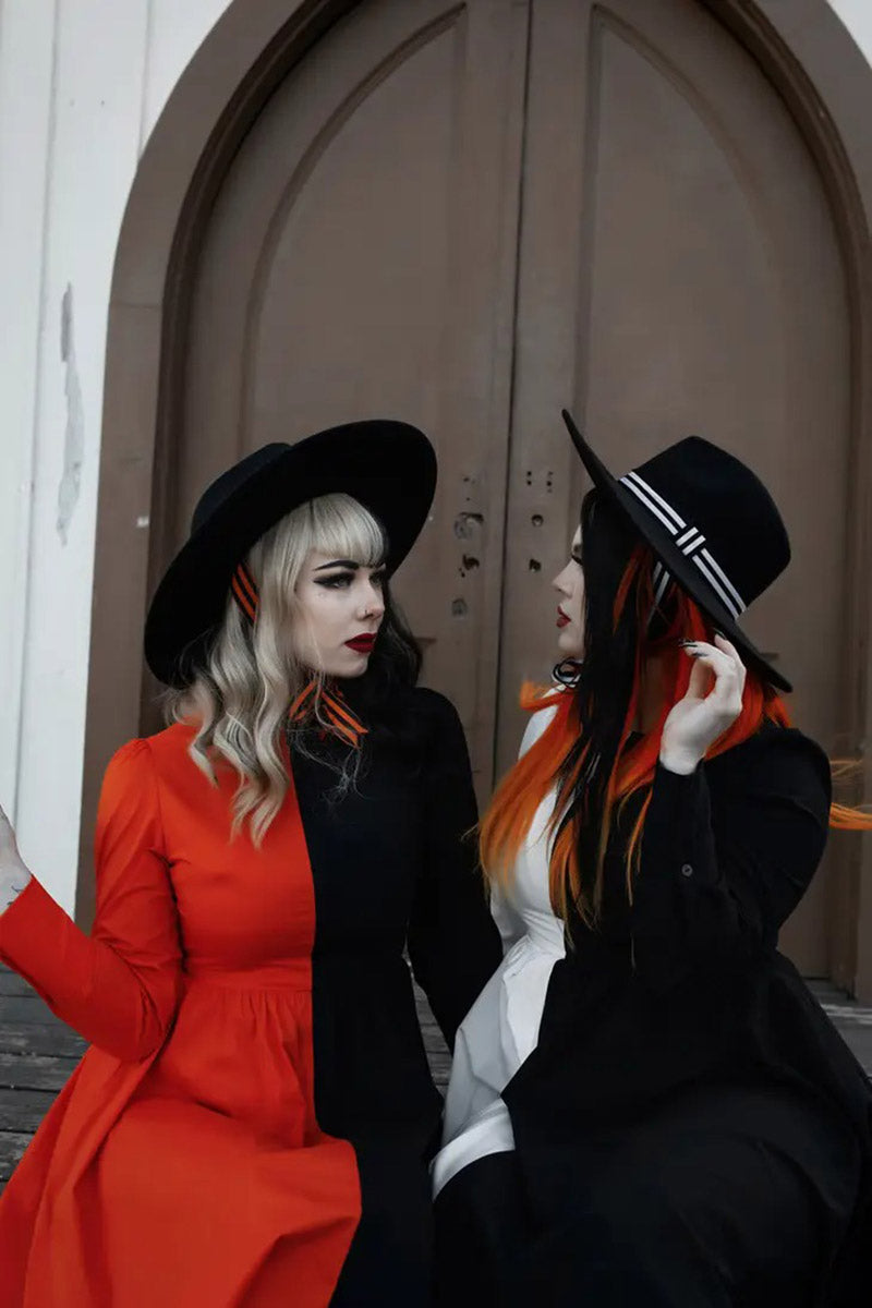 White Nightmare Veiled Hat