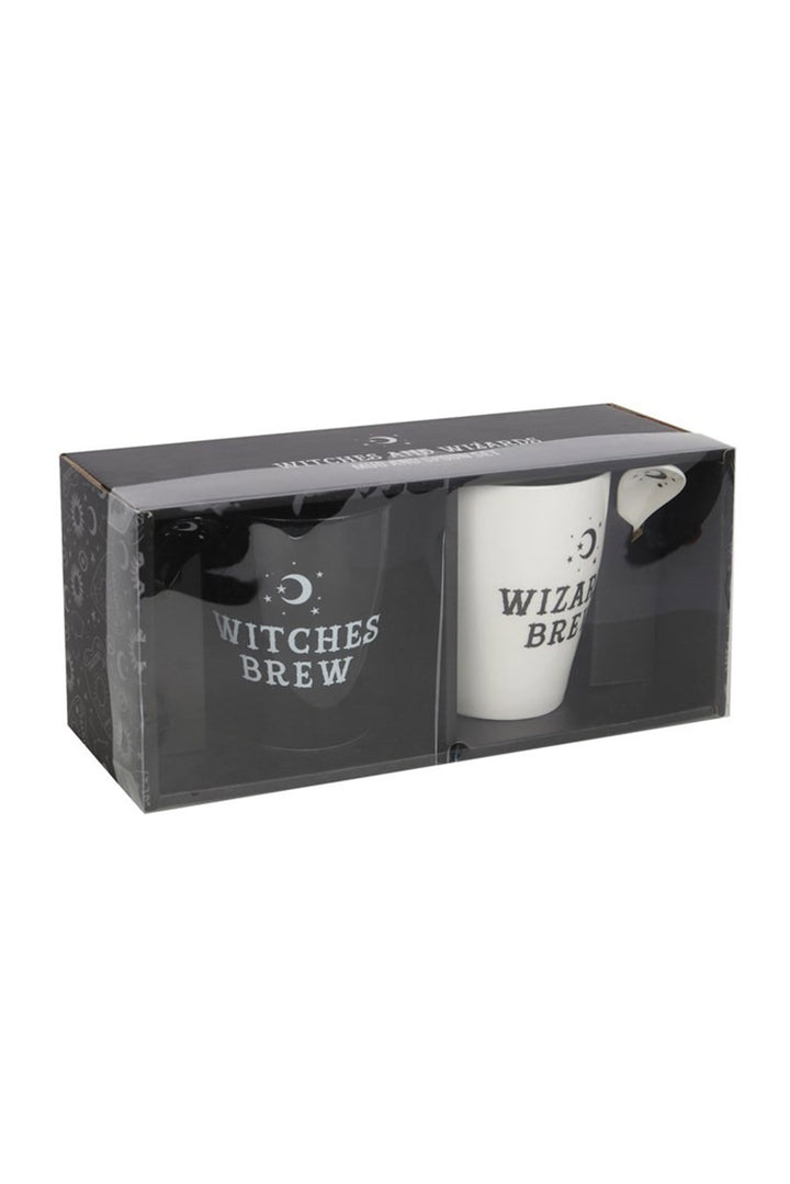 Witches & Wizard Mug and Spoon Set