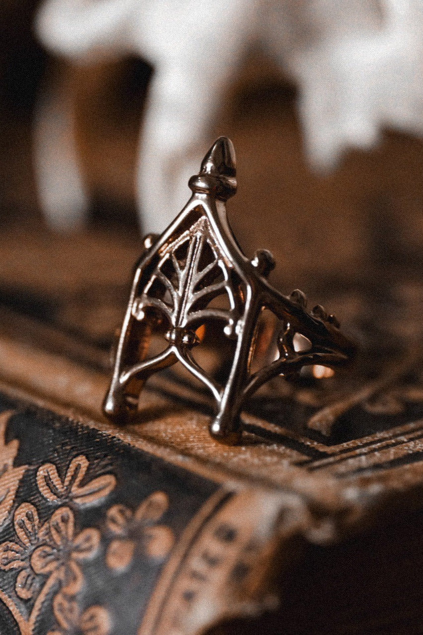 vampire goth ring