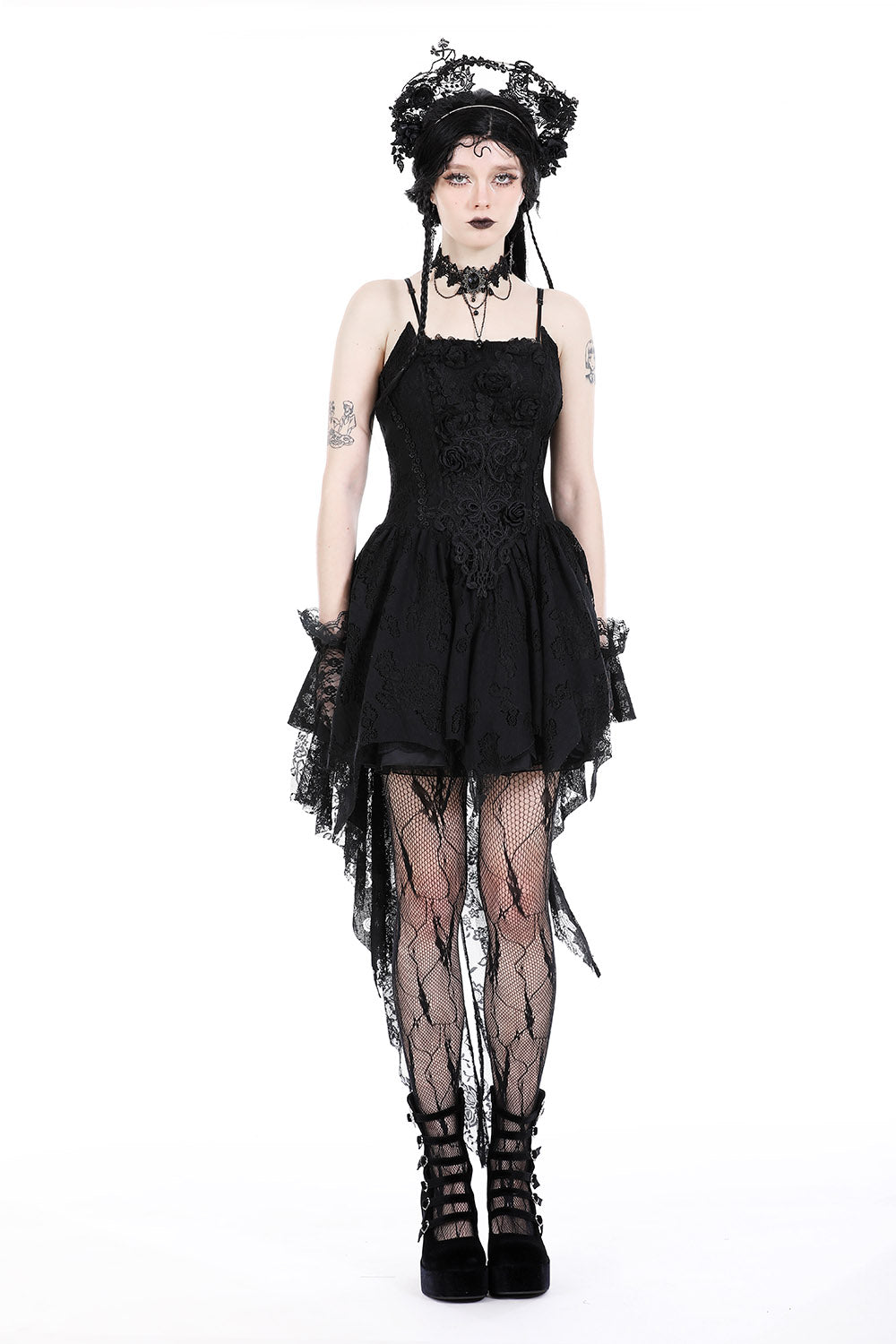 gothic dovetail dress