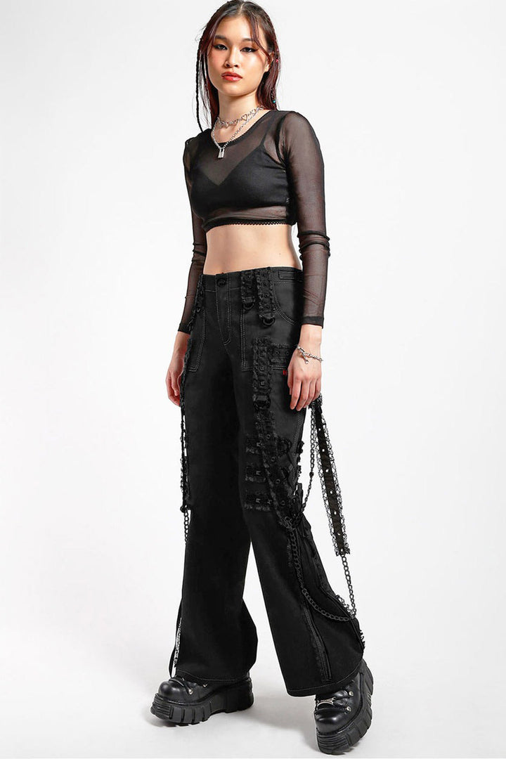 womens alternative goth streetstyle