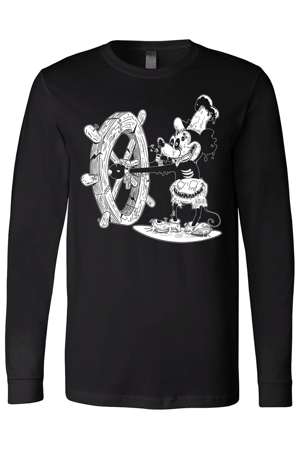long sleeve zombie shirt