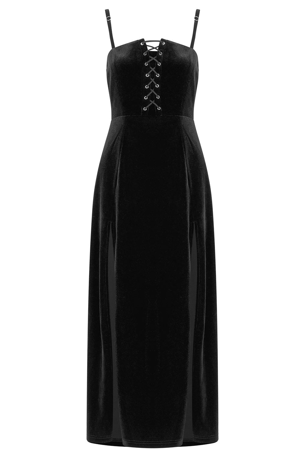 Misery Business-Maxikleid mit Beinschlitz
