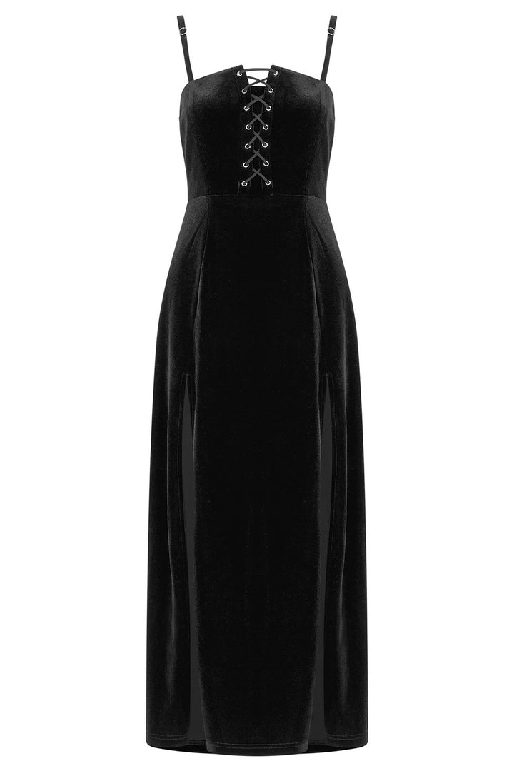Misery Business-Maxikleid mit Beinschlitz