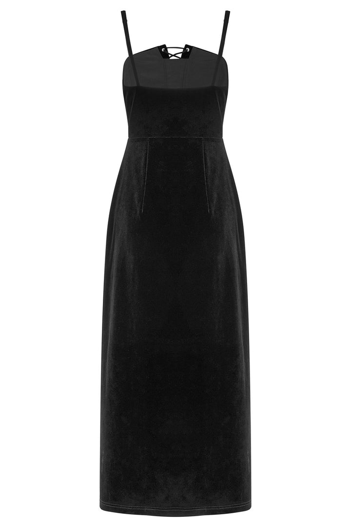 Misery Business-Maxikleid mit Beinschlitz