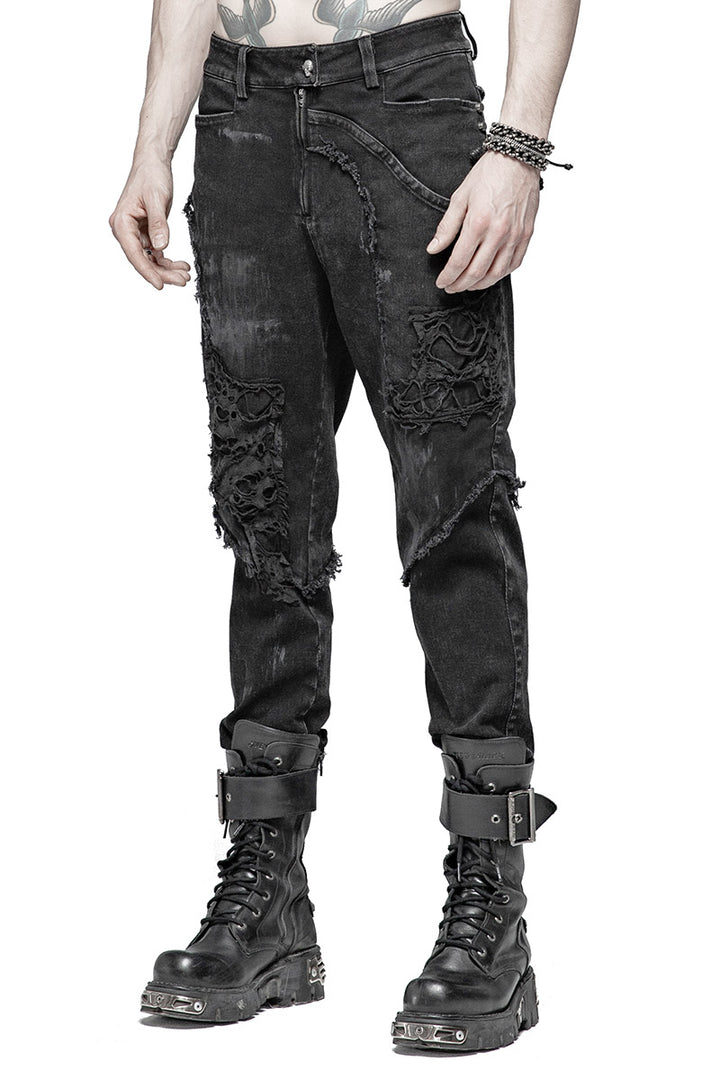 Punk Rave Wasteland Jeans - Vampirefreaks Store