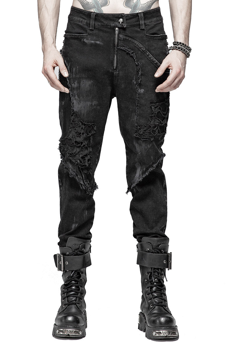 Punk Rave Wasteland Jeans - Vampirefreaks Store