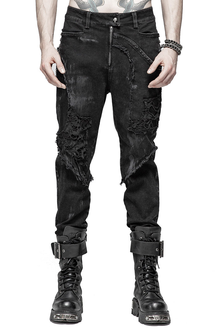 Punk Rave Wasteland Jeans - Vampirefreaks Store