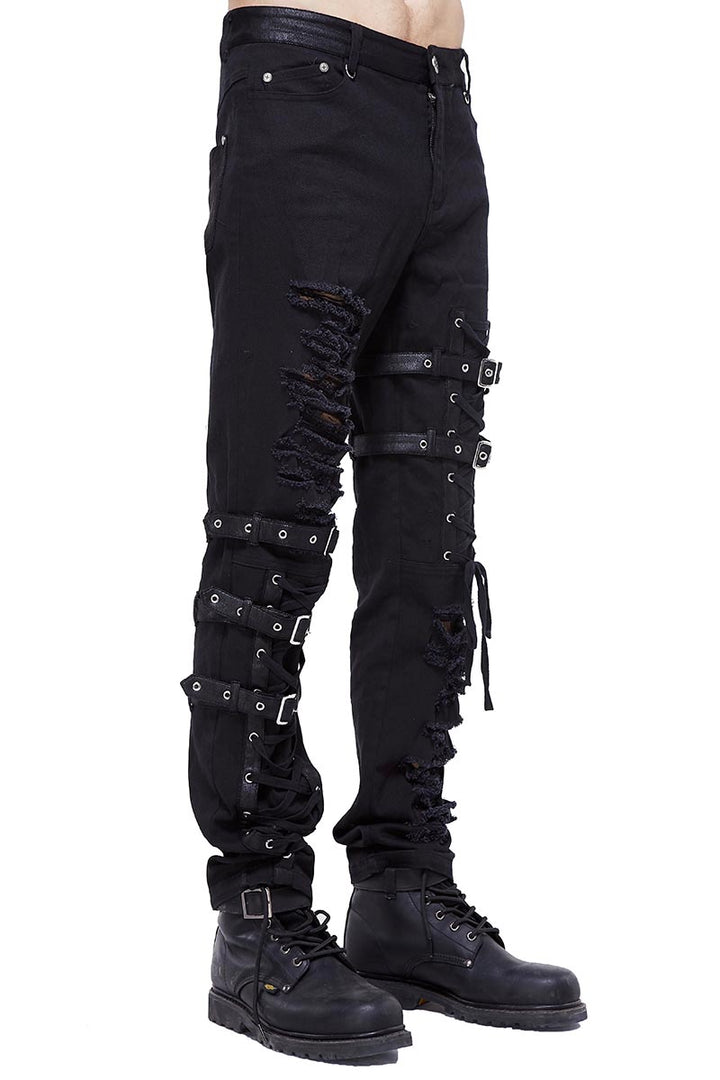 Devil Fashion Punk Dystopia Pants - Vampirefreaks Store