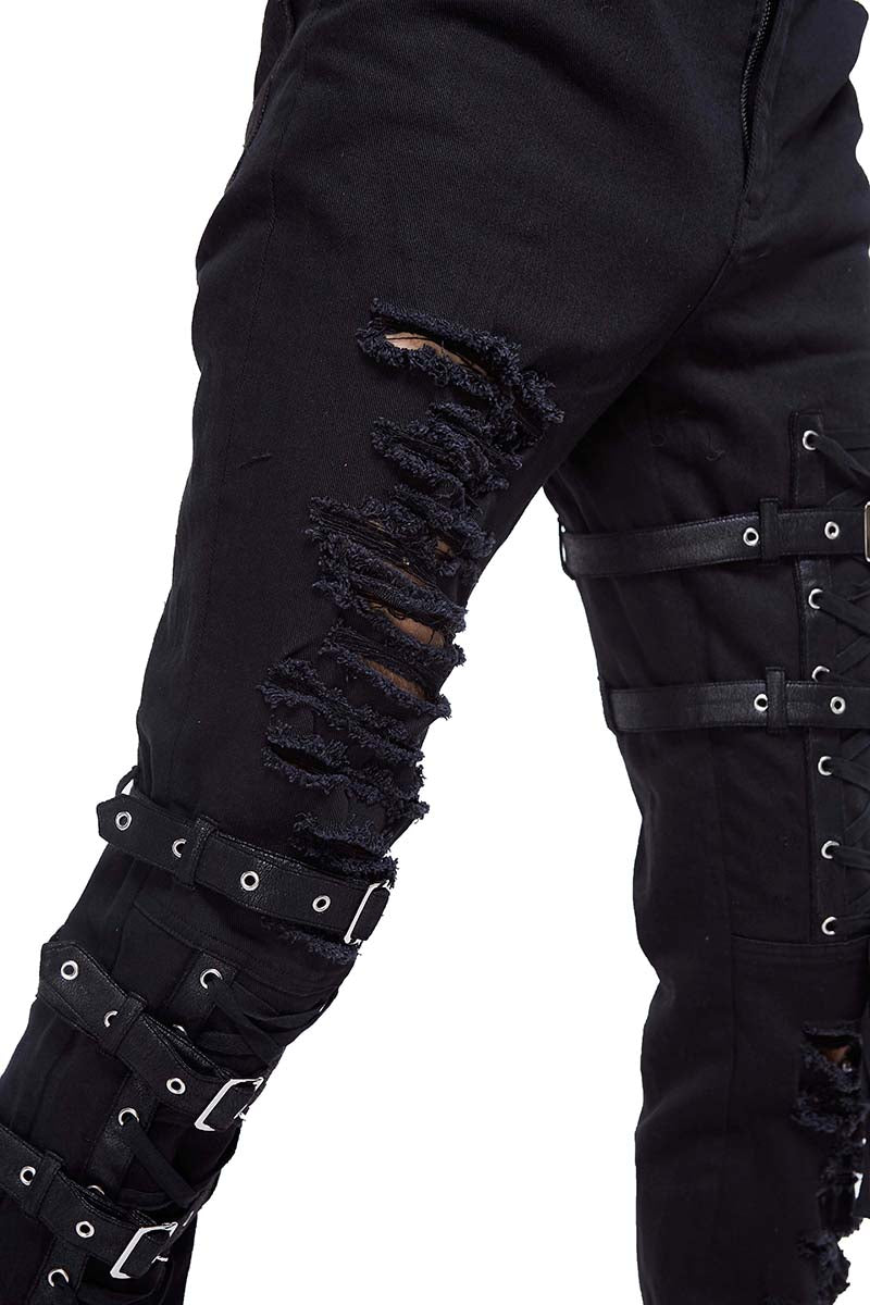Devil Fashion Punk Dystopia Pants - Vampirefreaks Store