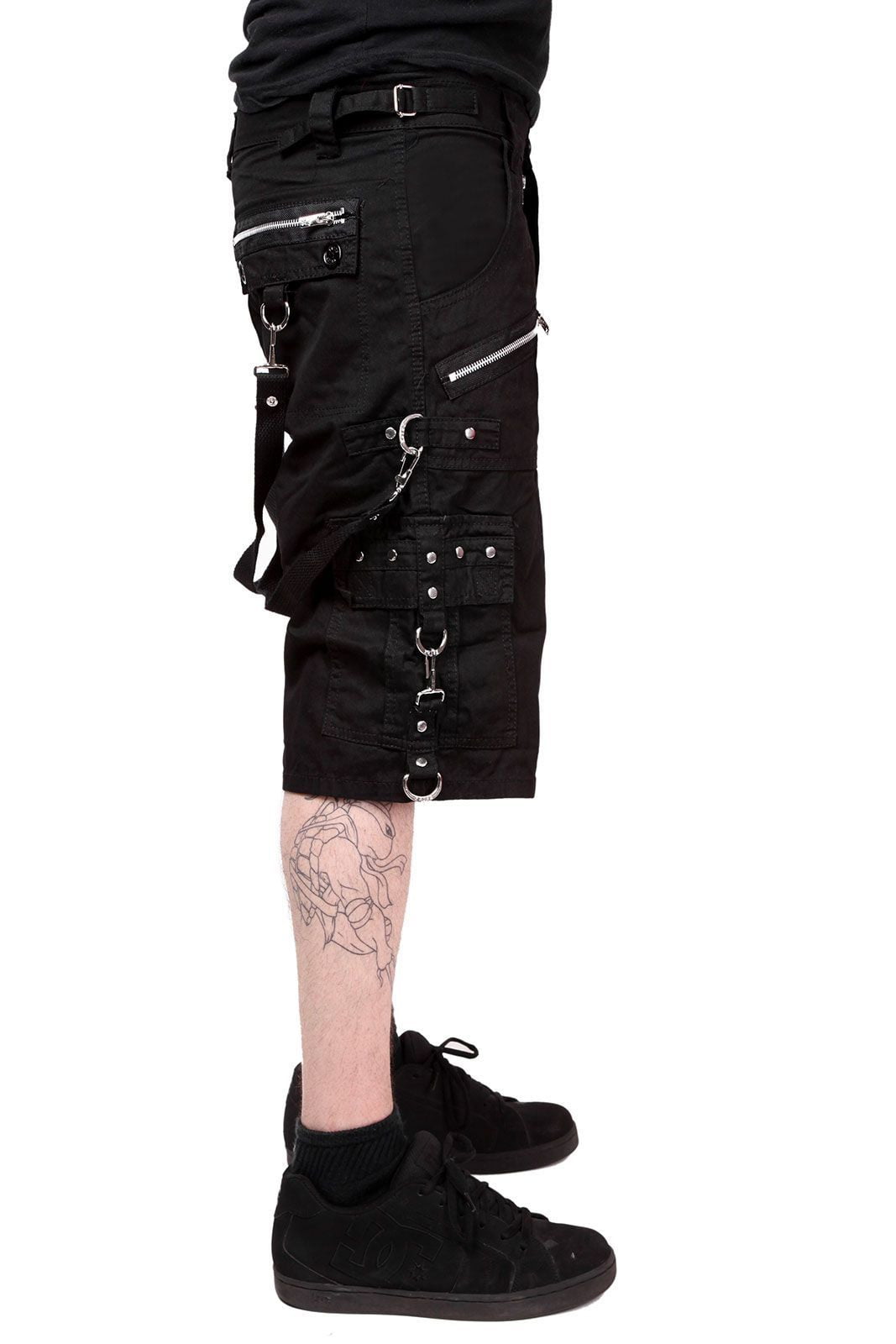 Tripp Punk Shorts - Black - Vampirefreaks Store