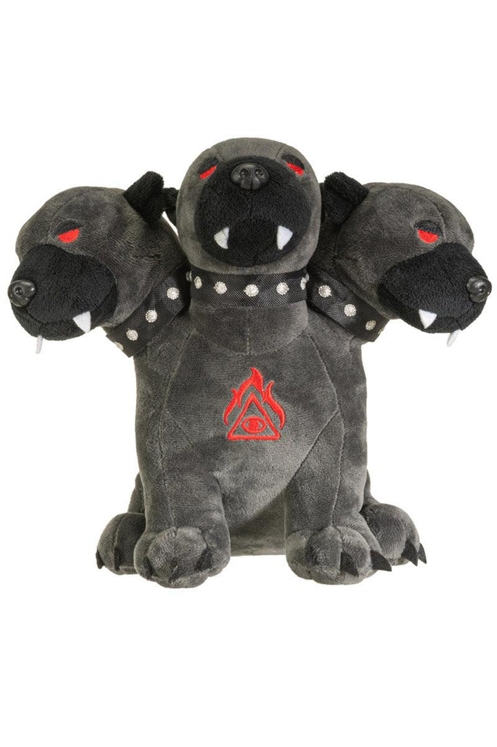 gothic dog plush toy