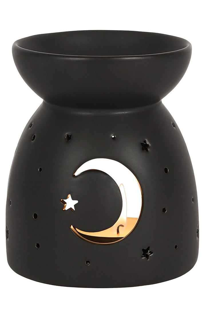 gothic moon oil burner
