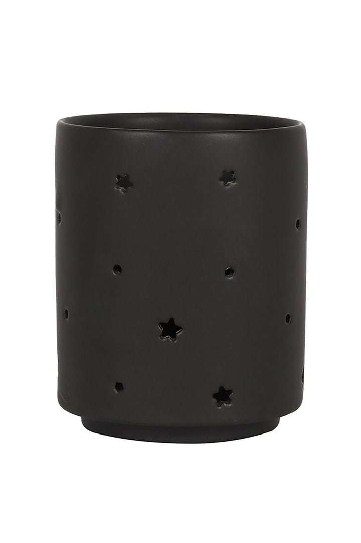 witchy moon candle holder