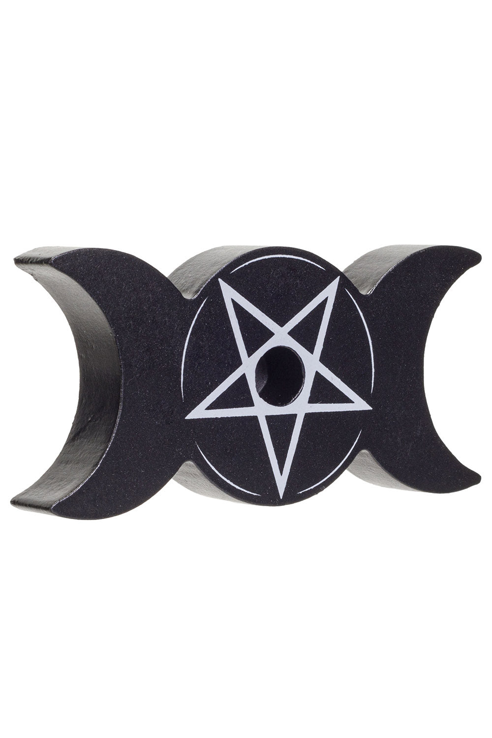 Triple Moon Spell Candle Holder