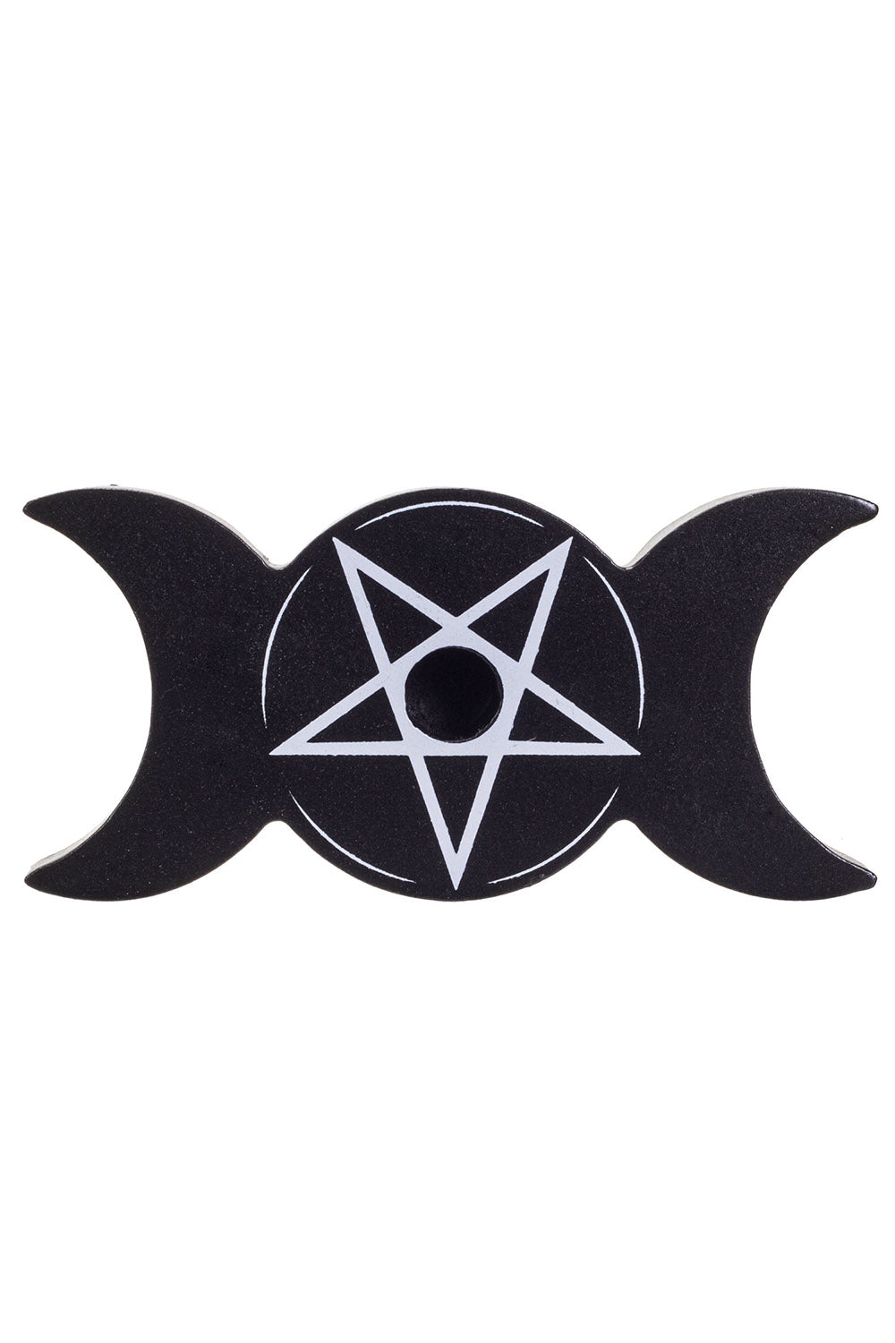 Triple Moon Spell Candle Holder