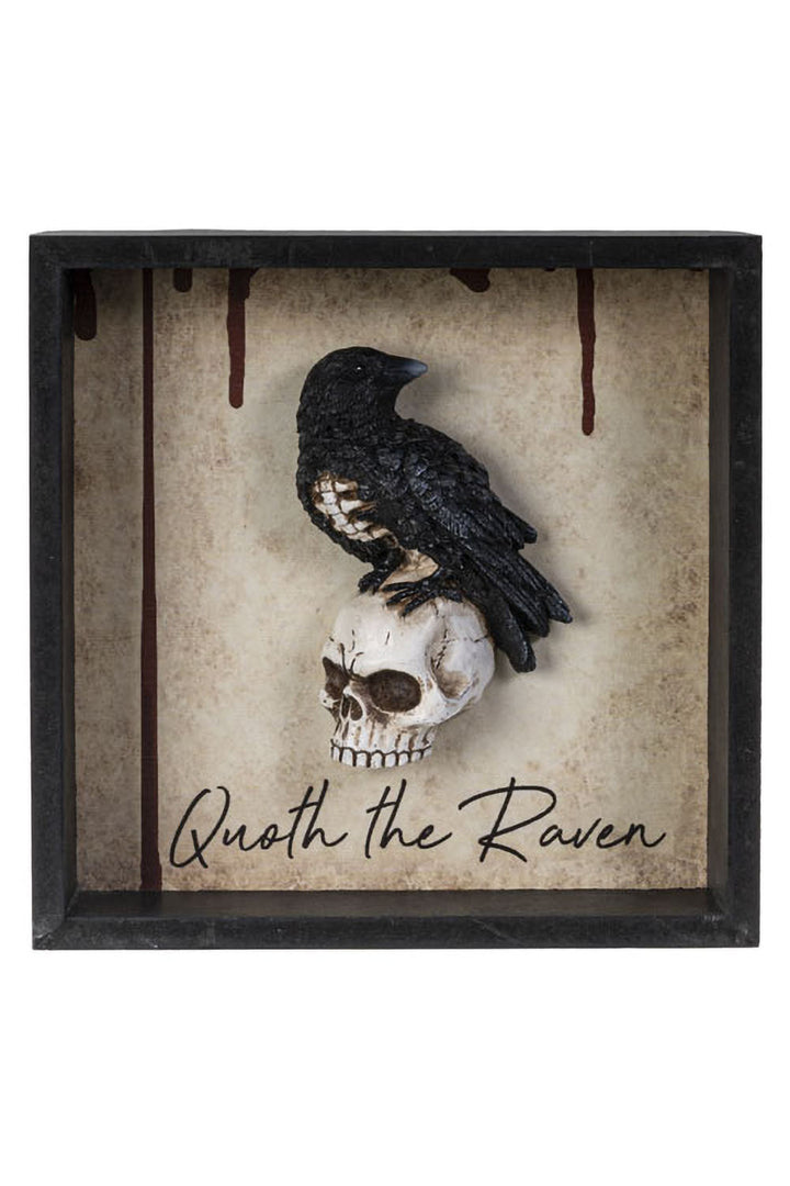 Quoth the Raven Wall Plaque